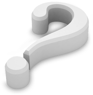 question mark